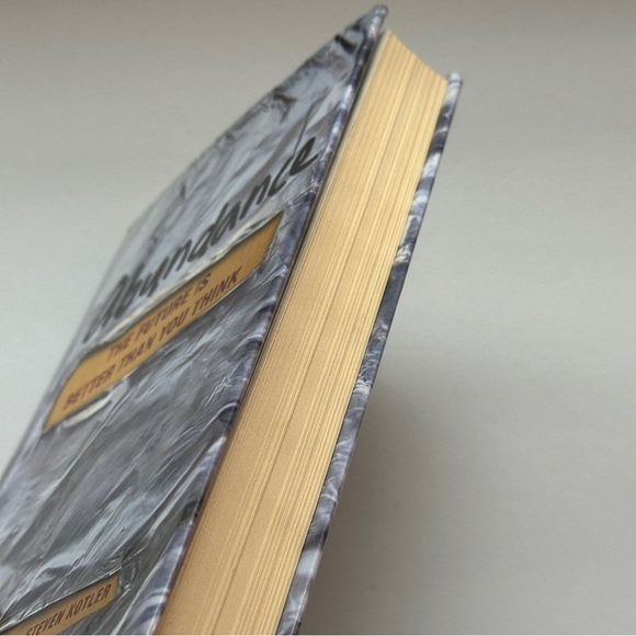 Abundance by Peter Diamandis & Steven Kotler | Non-fiction, Tech |Hardcover Book - Picture 6 of 11